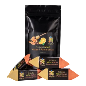 krówki miód kakao pomarańcza