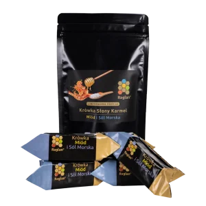 krówki miód sól morska karmel