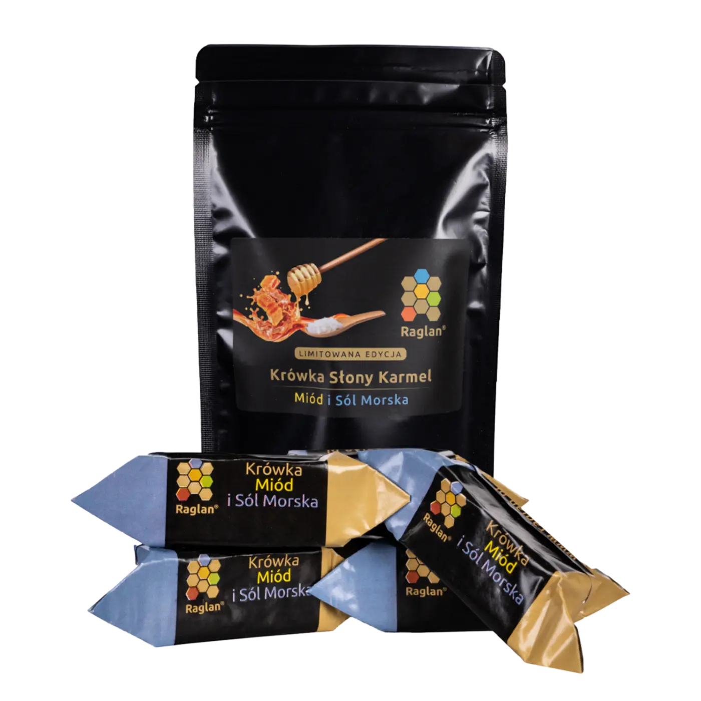 krówki miód sól morska karmel