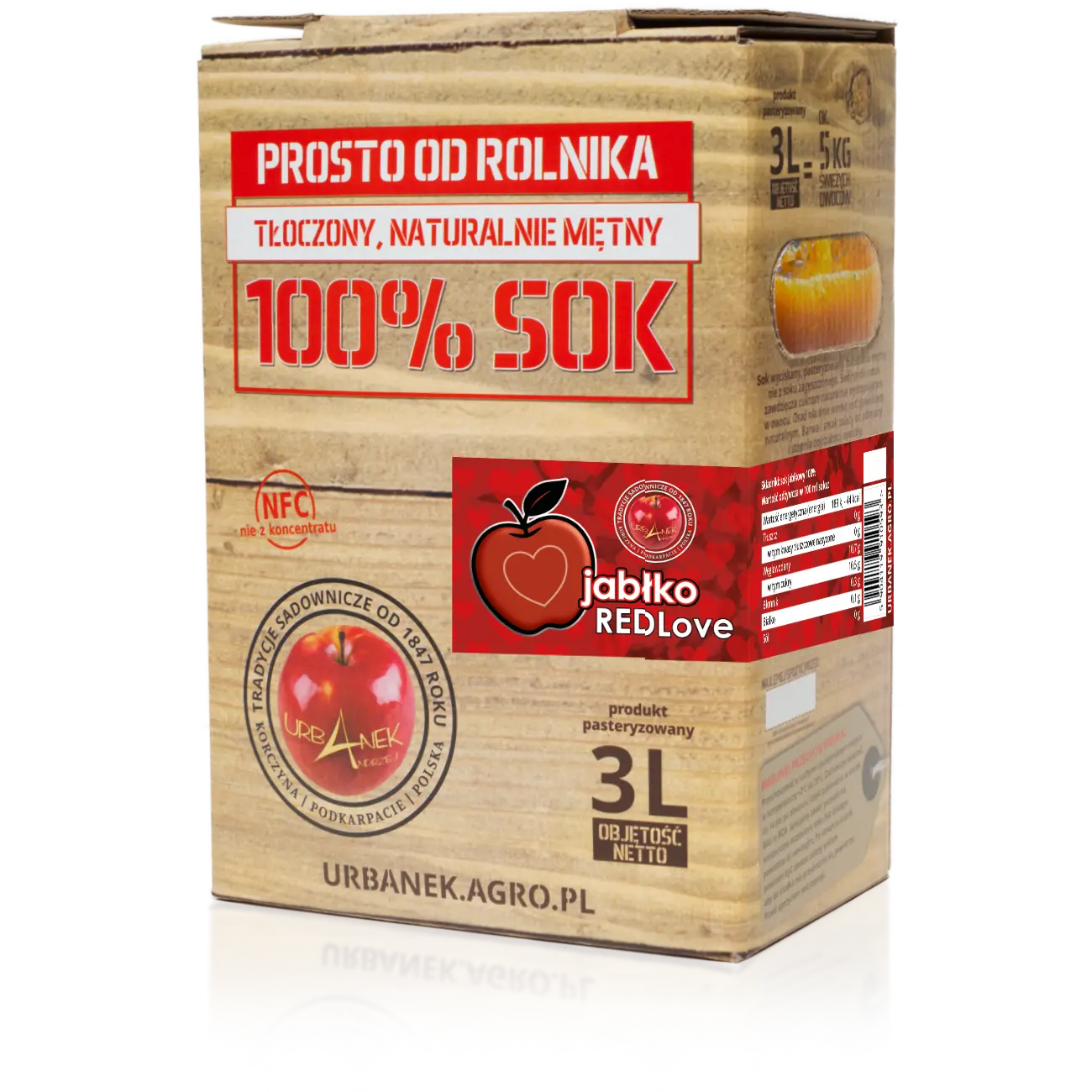 sok jabłko redlove