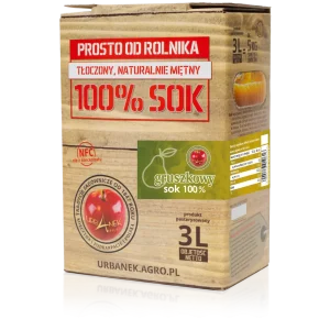 sok gruszka 100% gruszkowy