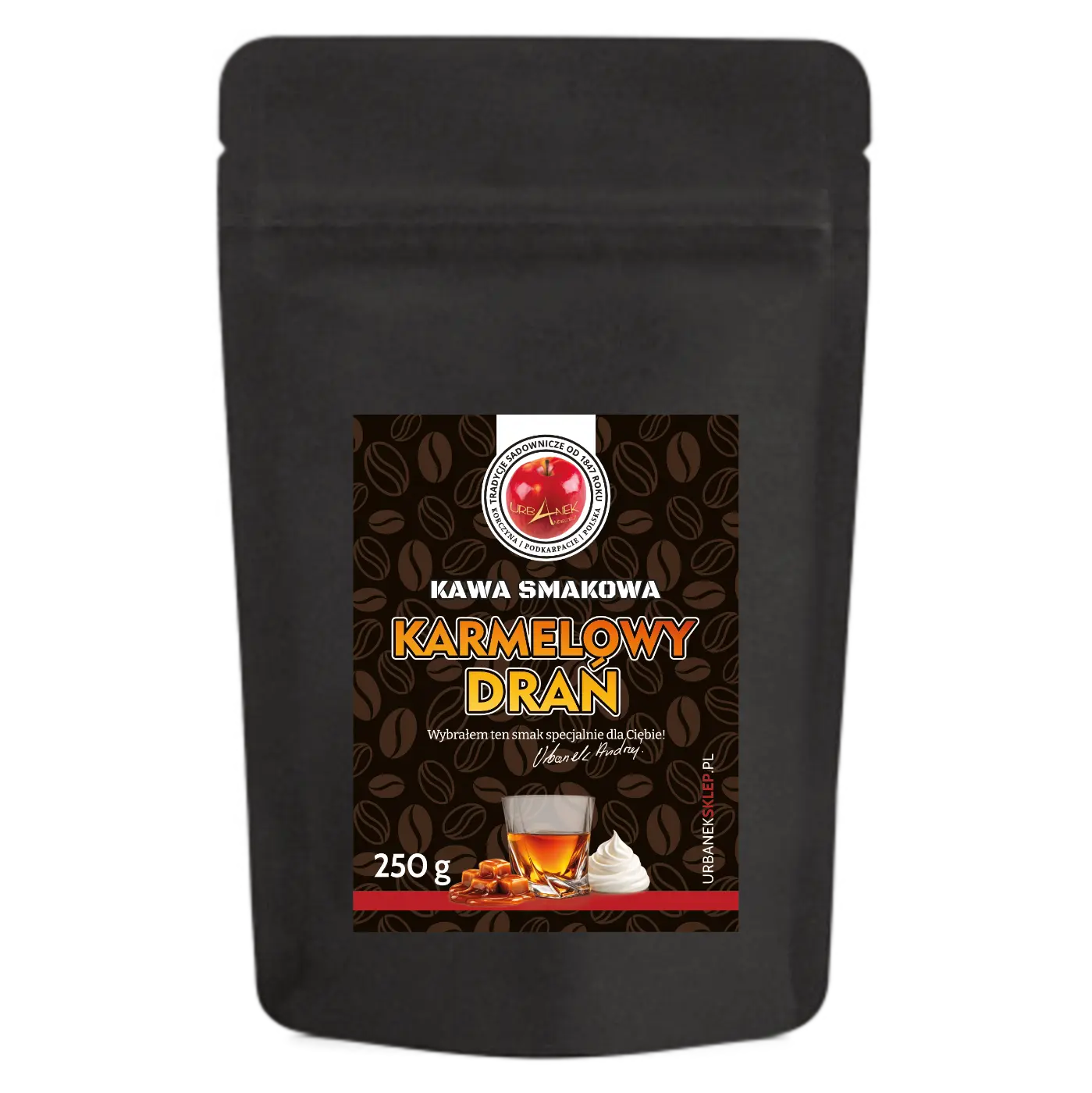 karmelowy dran kawa smakowa
