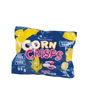 corn crisps czerwona cebulka bezglutenowe
