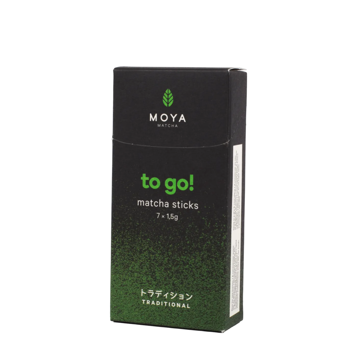 matcha tradycyjna sticks w saszetkach