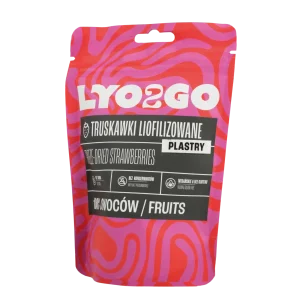 liofilizowane truskawki plastry